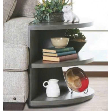 Lane 425258 : Bàn Trang Trí Console, Bán Nguyệt - Xám